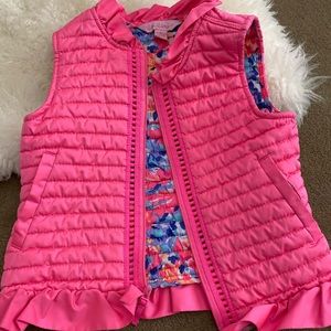 Lilly Pulitzer girls vest 4-5